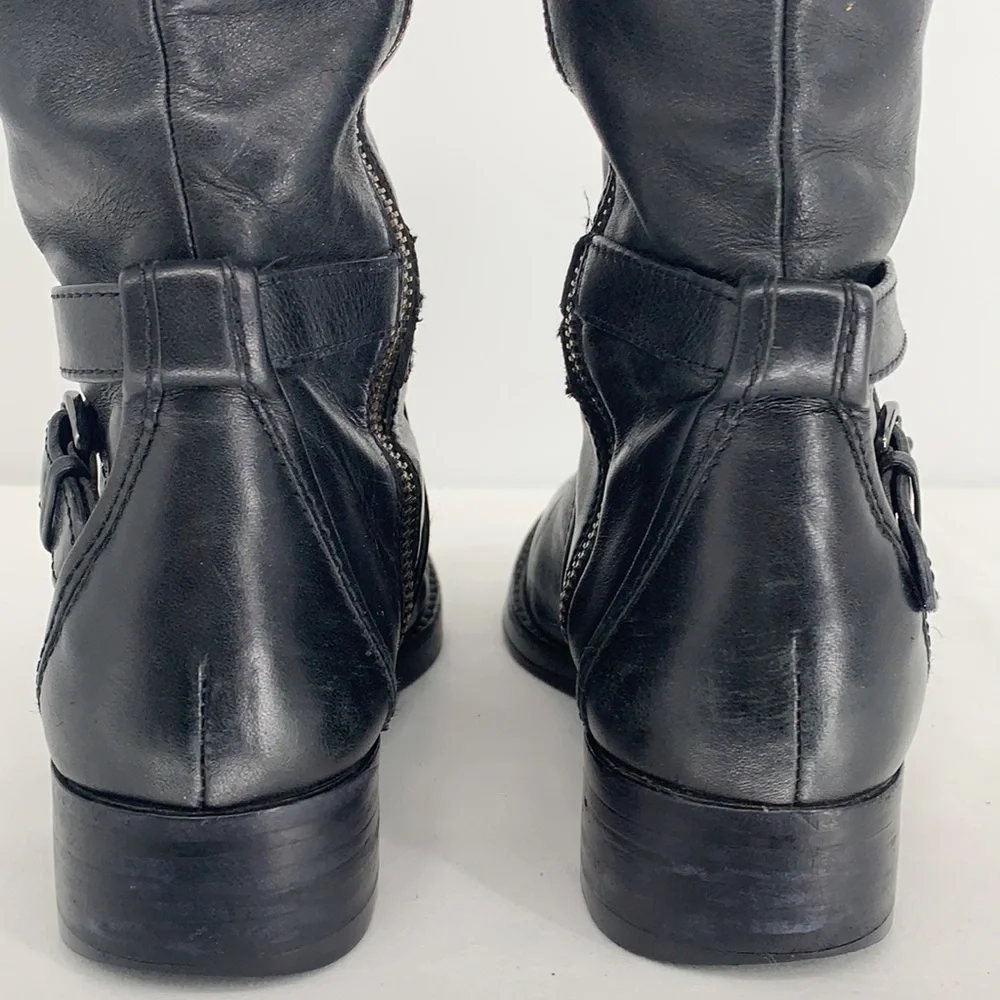 Coach Black Leather ELM BOOT Sz5 - Picture 9 of 16